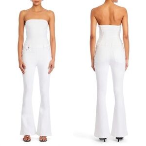 NWT SER.O.YA Jeanette Stretch Denim White